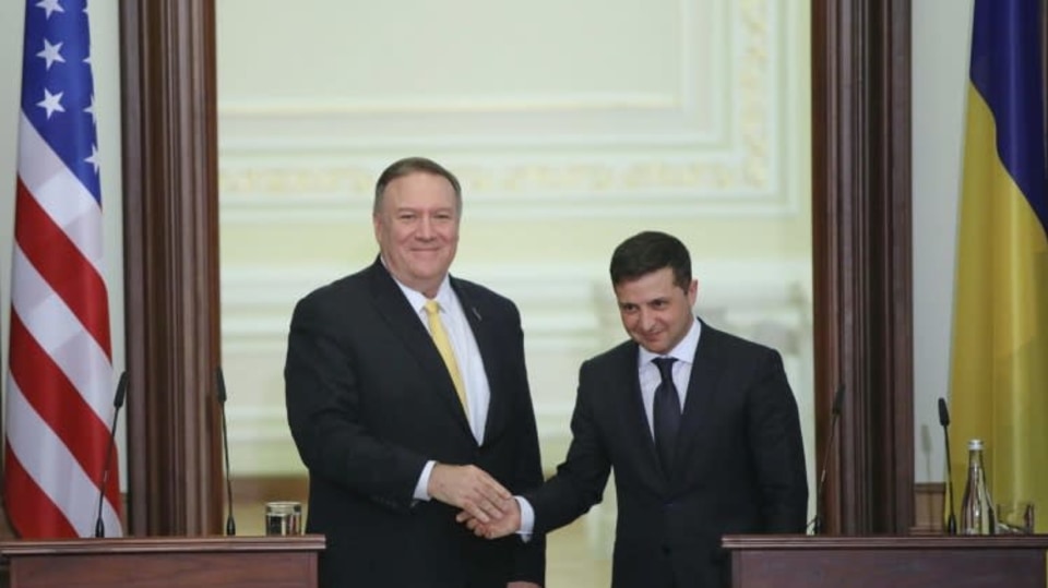 Pompeo zaletěl do Kyjeva a...